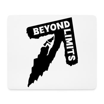 Beyond Limits - Climber [Black] - Mouse Pad (horizontal) - white - Front
