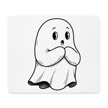 Lustiger Geist - Mousepad (Querformat) - Weiß - Vorne