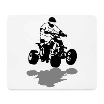 Quad - Mousepad (Querformat) - Weiß - Vorne