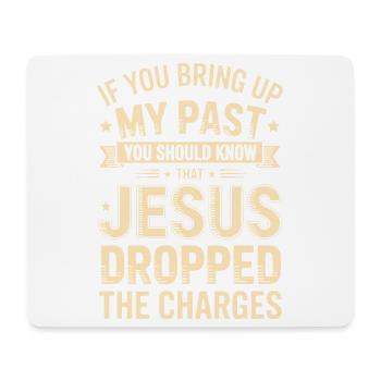 My Past: Jesus Acquitted - Mouse Pad (horizontal) - white - Front