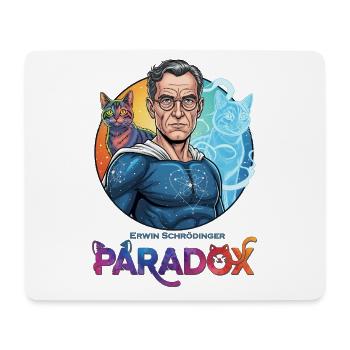 Cosmo-Schrödinger-Paradoxon - Mousepad (Querformat) - Weiß - Vorne