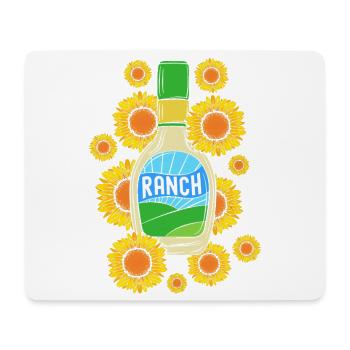 pansement - Tapis de souris (format paysage) - blanc - Devant
