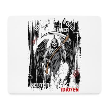 Once with professionals was in the past... - Mouse Pad (horizontal) - white - Front