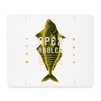 Apexangler - Mousepad (Querformat) - Weiß - Vorne
