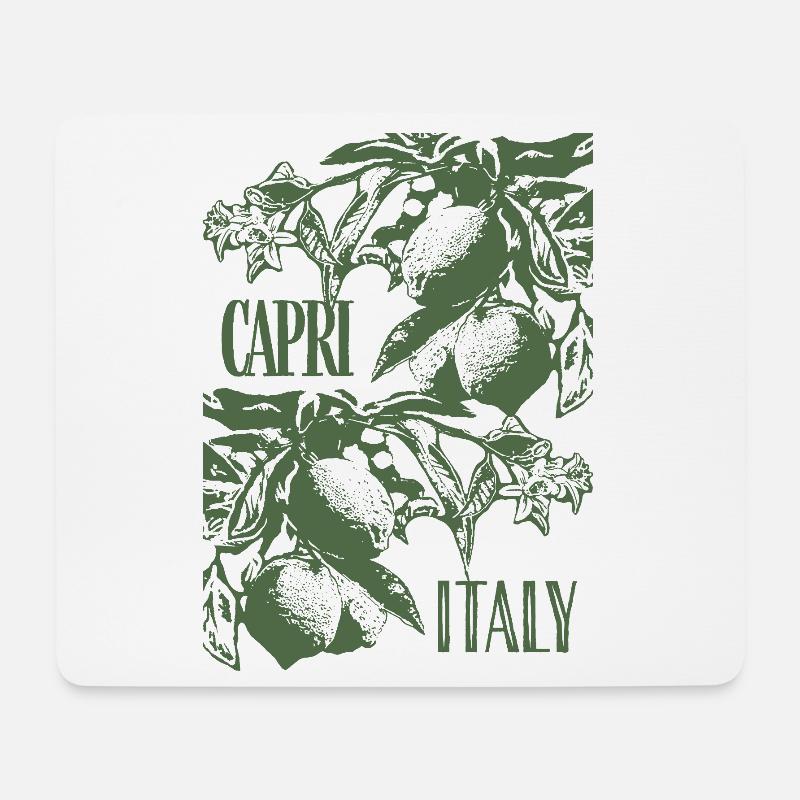 CAPRI ITALY - Mouse Pad (horizontal) - white