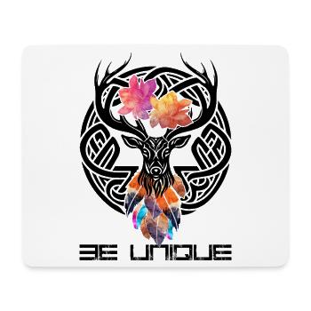 Hibiscus Tropical Spirit Kaleidoscope - Mouse Pad (horizontal) - white - Front