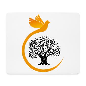 Kirche Katholisch Bibel Glaube Jesus Gott Christen - Mousepad (Querformat) - Weiß - Vorne
