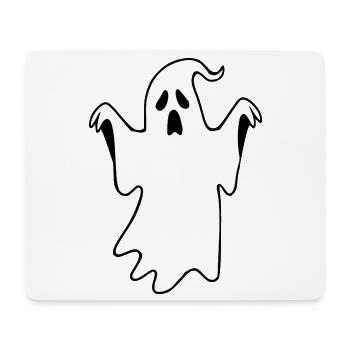 Halloween Gespenst Halloween T-shirt Geschenkidee  - Mousepad (Querformat) - Weiß - Vorne
