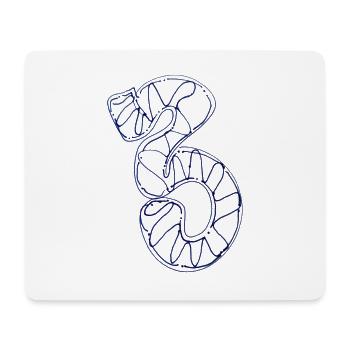 3 Street Art Souvenir Graffiti - Mouse Pad (horizontal) - white - Front