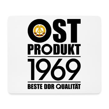 57. GEBURTSTAG OSSI OSTPRODUKT 1969 DDR - Mousepad (Querformat) - Weiß - Vorne
