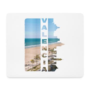 Valencia Spain City Skyline Holiday Summer - Mouse Pad (horizontal) - white - Front
