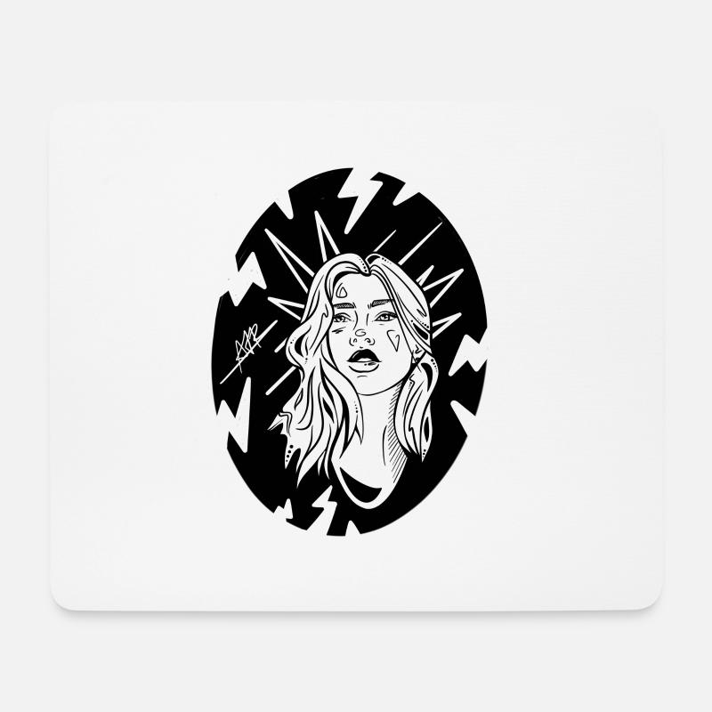 Was in - Mousepad (Querformat) - Weiß