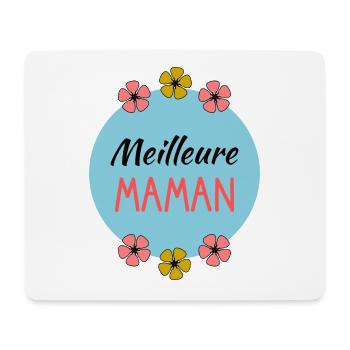 BONNE FÊTE. FÊTE DES MÈRES. FÊTE DES PÈRES. FÊTE - Tapis de souris (format paysage) - blanc - Devant
