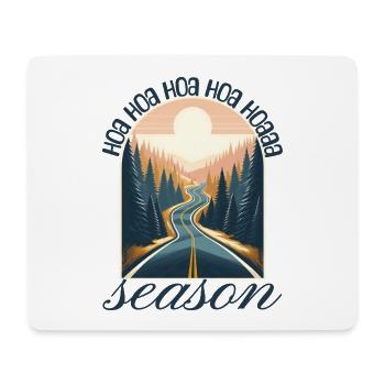 hoa hoa hoa season - Mousepad (Querformat) - Weiß - Vorne