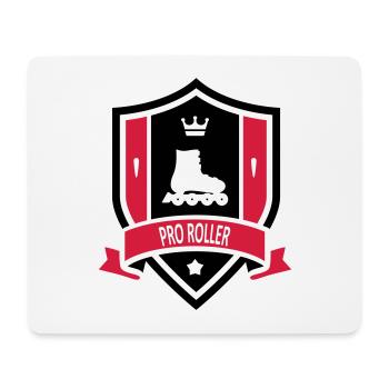 Pro Roller - Mousepad (Querformat) - Weiß - Vorne