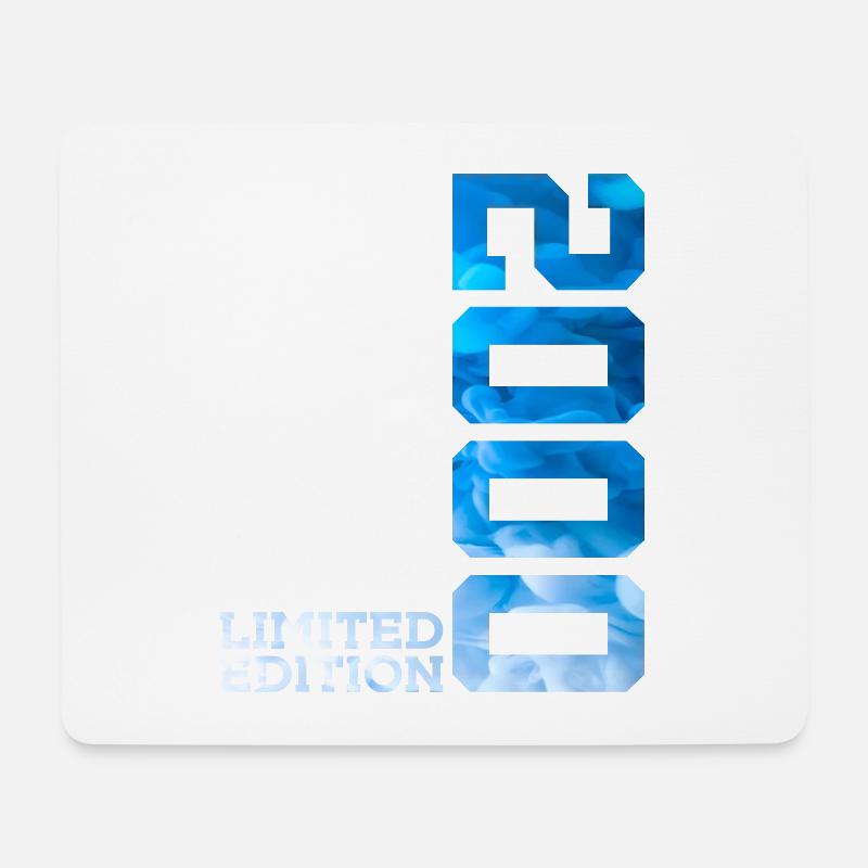 26. GEBURTSTAG LIMITED EDITION 2000 - Mousepad (Querformat) - Weiß