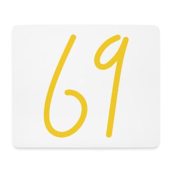 69 - Mouse Pad (horizontal) - white - Front