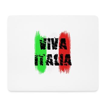 viva italia - Mousepad (Querformat) - Weiß - Vorne