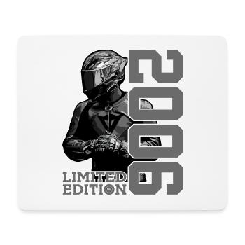 LIMITED EDITION 2006 MOTORRAD 20. GEBURTSTAG - Mousepad (Querformat) - Weiß - Vorne