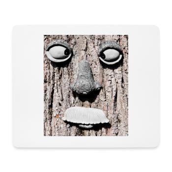 Ich und mein Holz - Mousepad (Querformat) - Weiß - Vorne