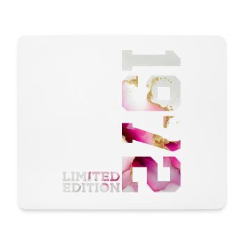 54TH BIRTHDAY 54 YEARS LIMITED EDITION 1972 - Mouse Pad (horizontal) - white - Front