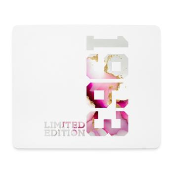 63. GEBURTSTAG 63 JAHRE LIMITED EDITION 1963 - Mousepad (Querformat) - Weiß - Vorne