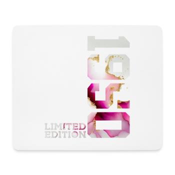 76. GEBURTSTAG 76 JAHRE LIMITED EDITION 1950 - Mousepad (Querformat) - Weiß - Vorne