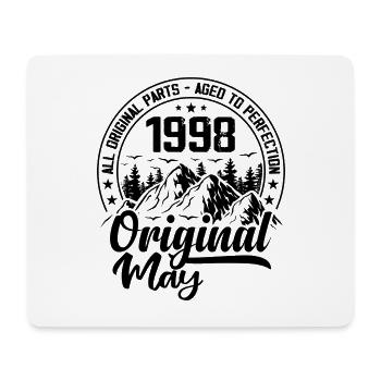 1998 May Original: 26 Years Anniversary Gift - Mouse Pad (horizontal) - white - Front