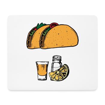 Cadeaux Taco & Tequila> Tequila Por favor - Tapis de souris (format paysage) - blanc - Devant