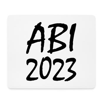 Abi 2023 - Mousepad (Querformat) - Weiß - Vorne