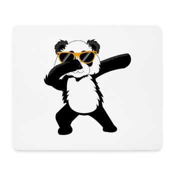 Panda Bär Dabbing Dab Tanz Geschenk - Mousepad (Querformat) - Weiß - Vorne