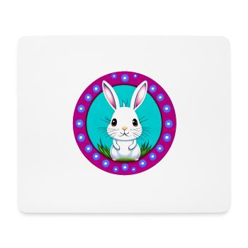 Easter in a Circle - Mouse Pad (horizontal) - white - Front
