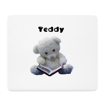 Teddy - Mouse Pad (horizontal) - white - Front