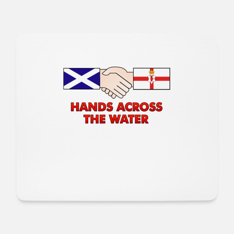hands_across - Mouse Pad (horizontal) - white