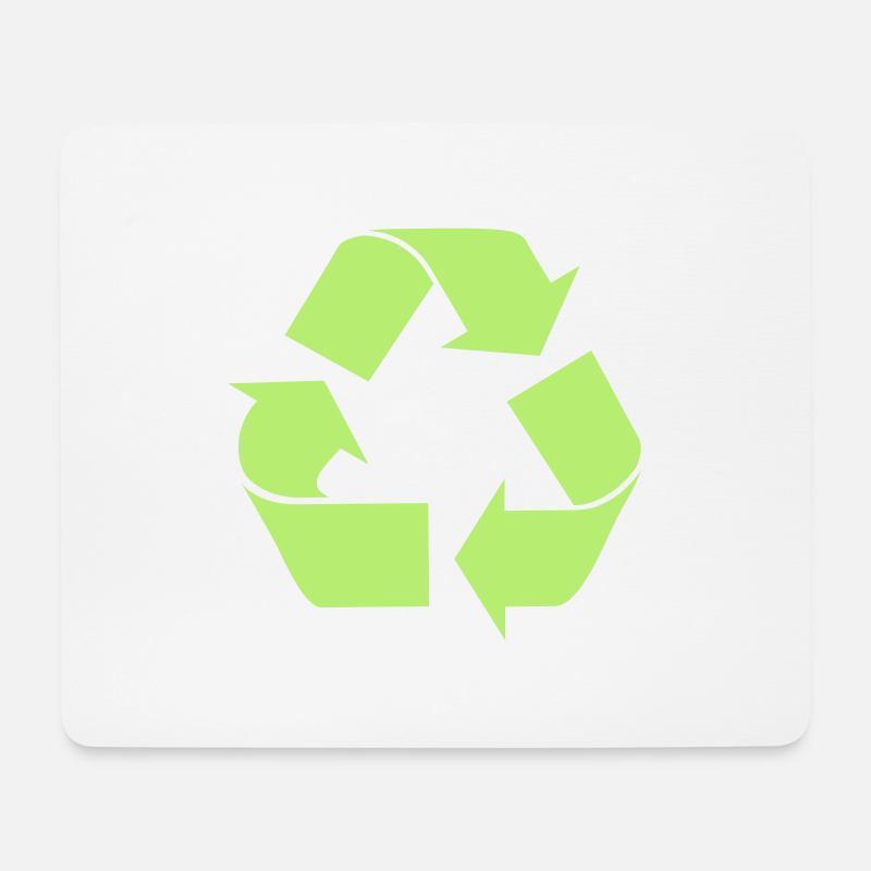 Recycle - Mouse Pad (horizontal) - white