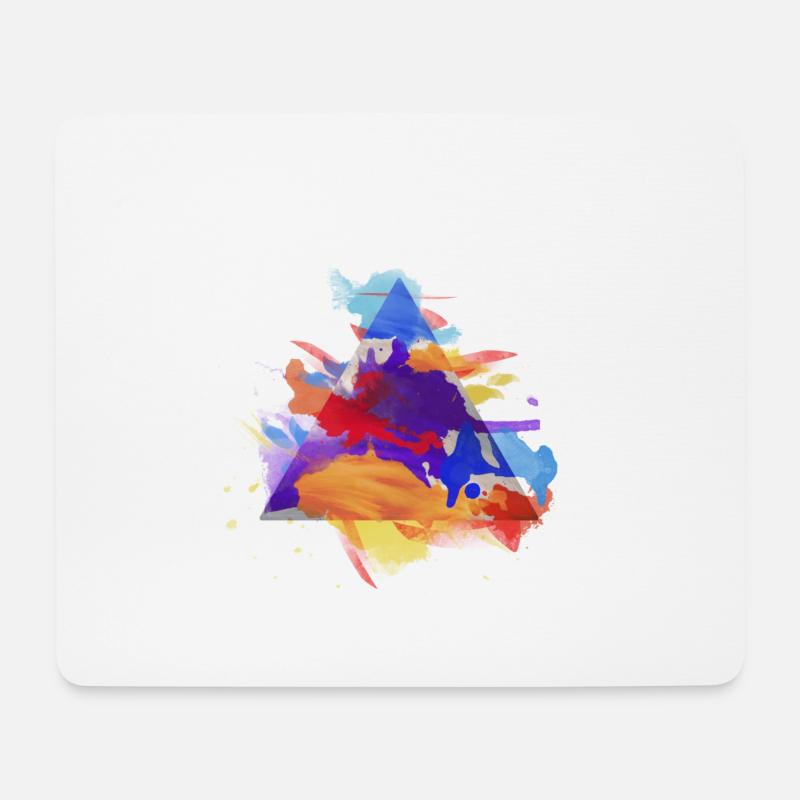 hipster - Mousepad (Querformat) - Weiß