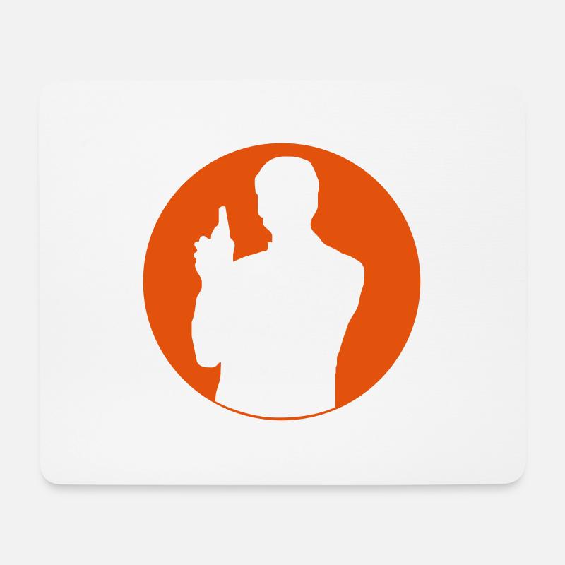 BOND - Mousepad (Querformat) - Weiß