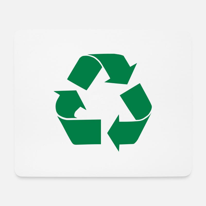 Recycle - Mouse Pad (horizontal) - white