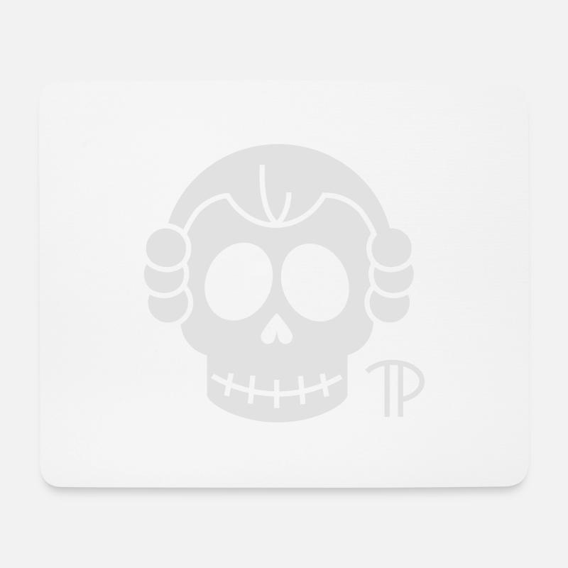 logo only - Mousepad (Querformat) - Weiß