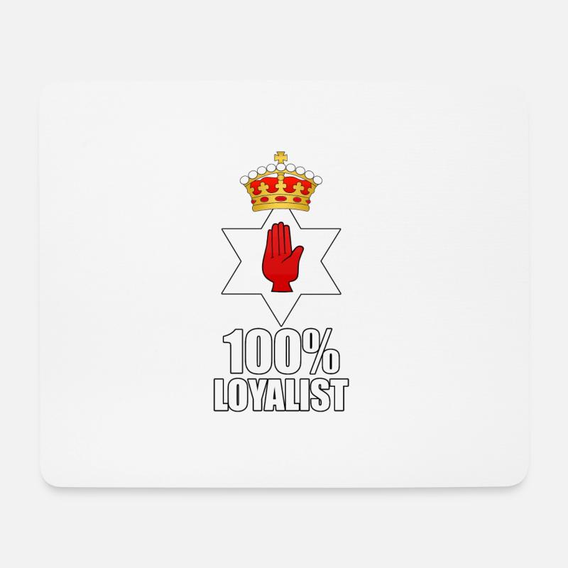 100 % - Mouse Pad (horizontal) - white