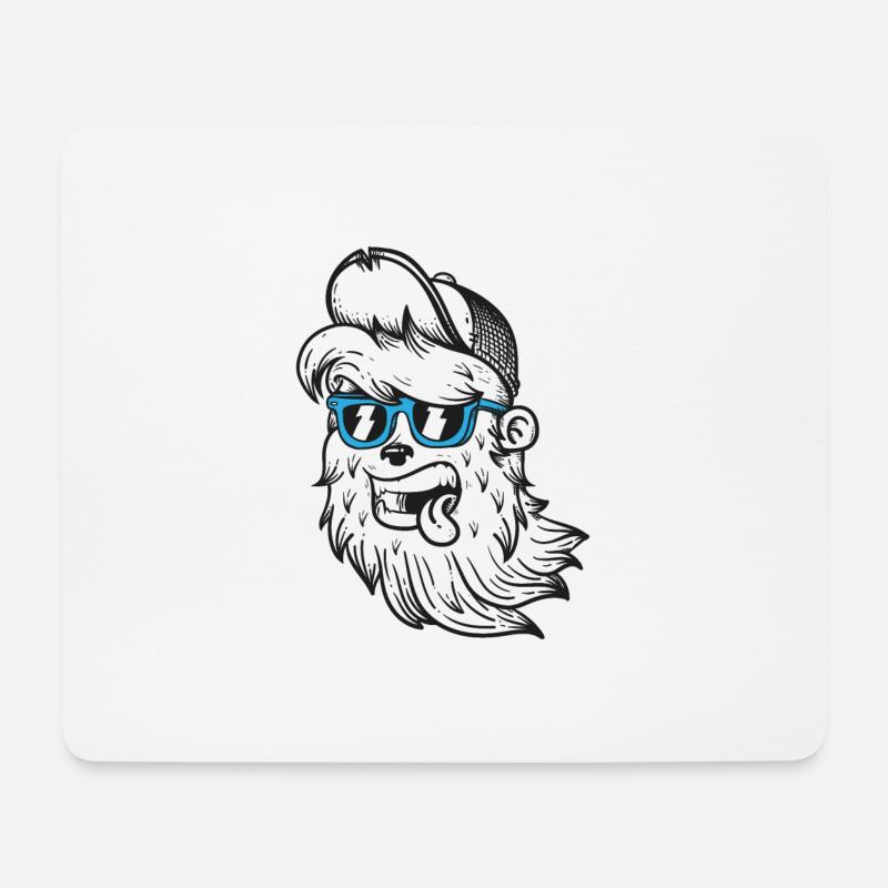chew - Mouse Pad (horizontal) - white