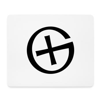 Geocaching Logo - Mousepad (Querformat) - Weiß - Vorne