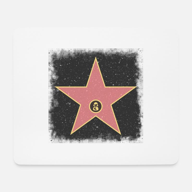Shirt of fame Mutter - Mousepad (Querformat) - Weiß