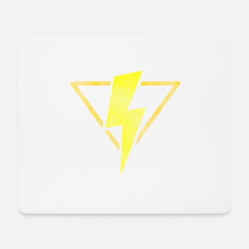 teamgelb - Mousepad (Querformat) - Weiß