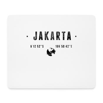 Jakarta - Mouse Pad (horizontal) - white - Front