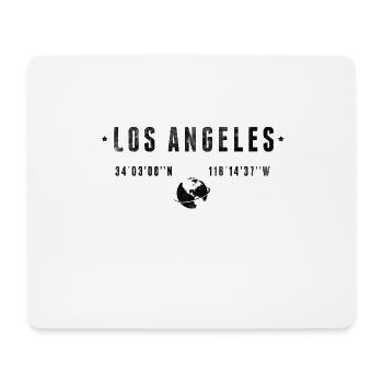 Los angeles - Mousepad (Querformat) - Weiß - Vorne
