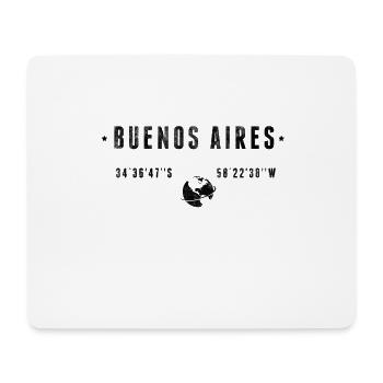 Buenos Aires - Mouse Pad (horizontal) - white - Front