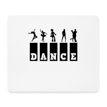 Dance dance dancing - Mouse Pad (horizontal) - white - Front