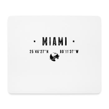 MIAMI - Mousepad (Querformat) - Weiß - Vorne