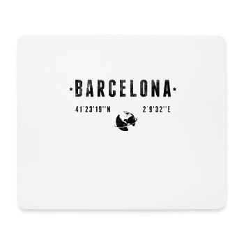 Barcelona - Mousepad (Querformat) - Weiß - Vorne